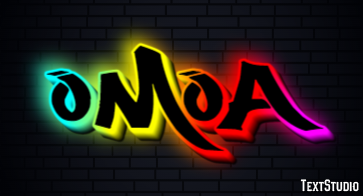 Omoa Efekt tekstowy