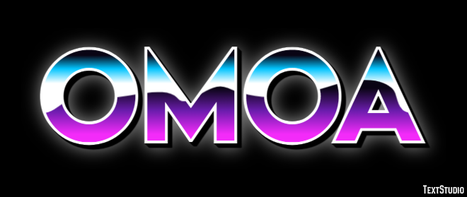 Omoa Эффект текста