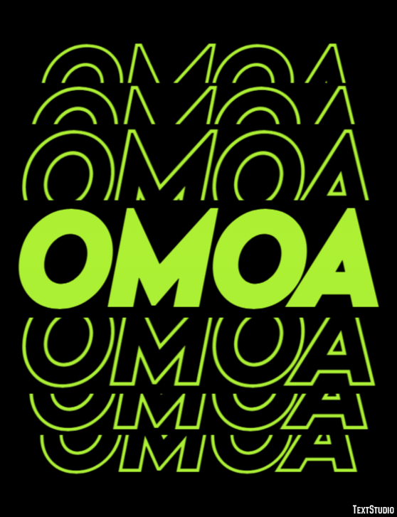 Omoa Efekt tekstowy