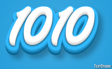 1010 Effetto testo