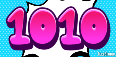 1010 Text Effect
