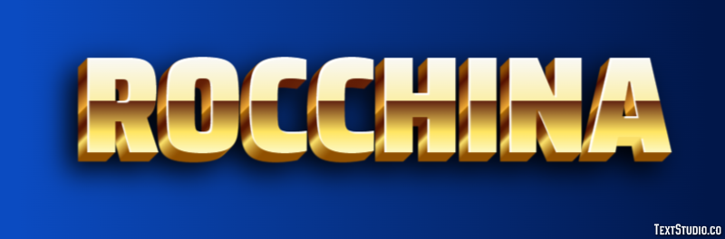 Rocchina Effetto testo