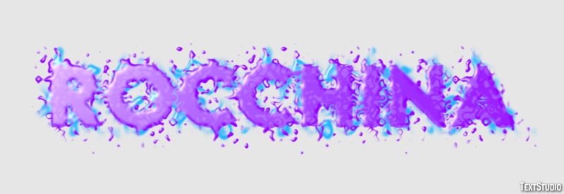Rocchina Effetto testo