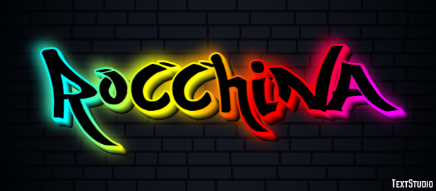 Rocchina Effetto testo