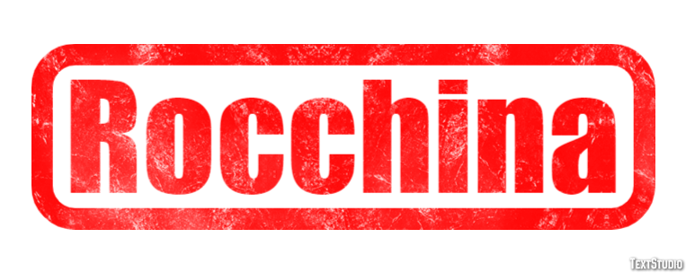 Rocchina Effetto testo
