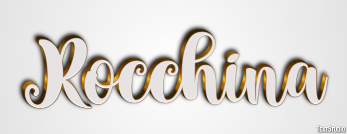 Rocchina Effetto testo