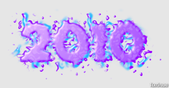 2010 Texteffekt