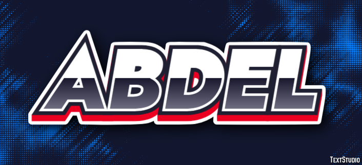Abdel Text effect