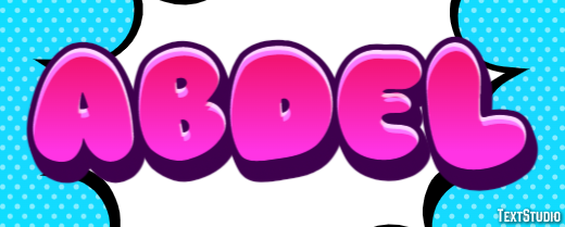 Abdel Text effect