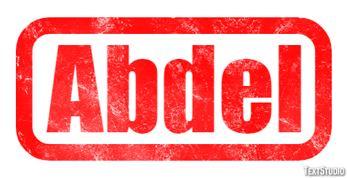 Abdel Texteffekt