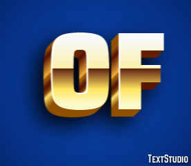Of Text effect