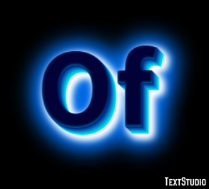 Of Text effect
