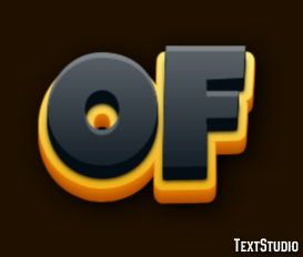 Of Text effect