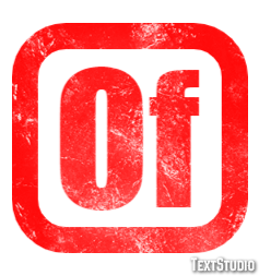 Of Text effect