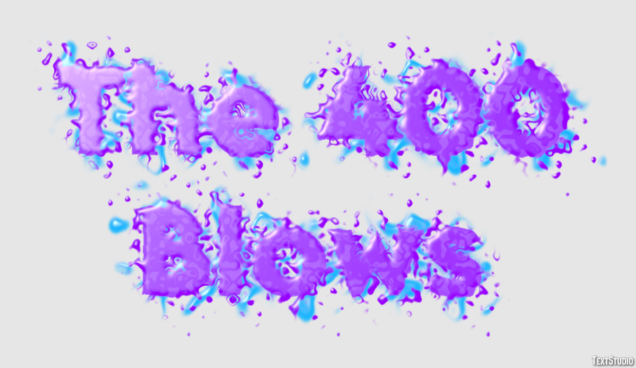 The 400 Blows Effet de Texte