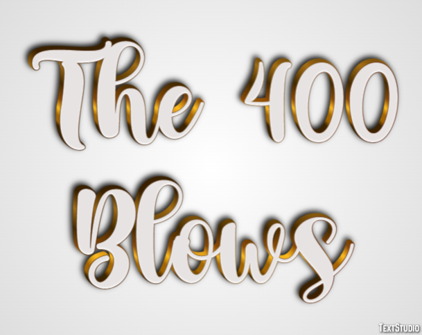 The 400 Blows Text Effect