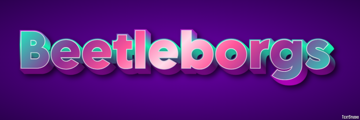 Beetleborgs Efecto de Texto