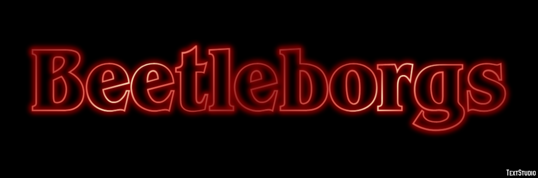 Beetleborgs Efecto de Texto