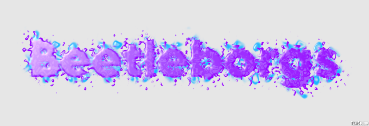 Beetleborgs Text Effect