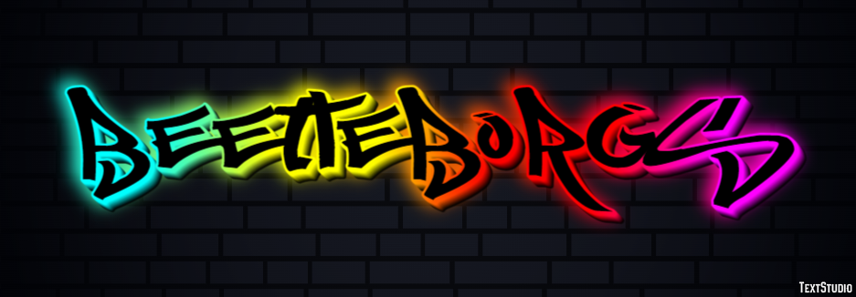 Beetleborgs Efecto de Texto