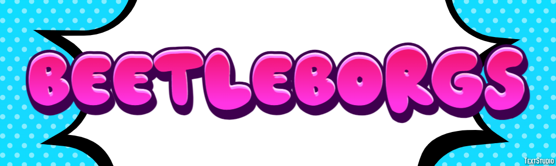 Beetleborgs Effet de Texte