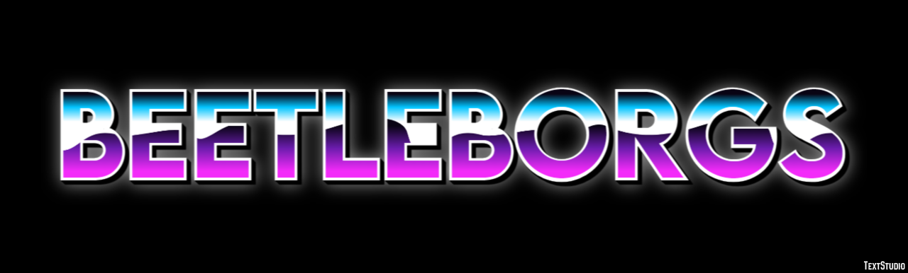 Beetleborgs Text effect