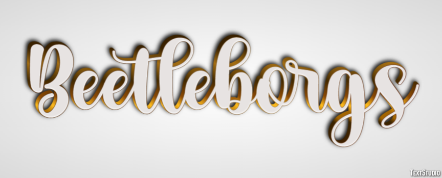 Beetleborgs Efecto de Texto