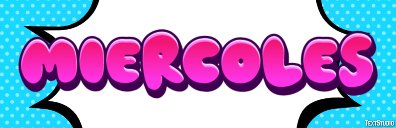 Miércoles Efecto de Texto