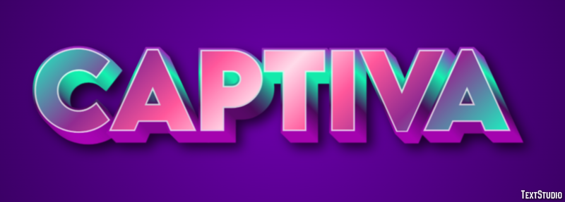 Captiva Efekt tekstowy