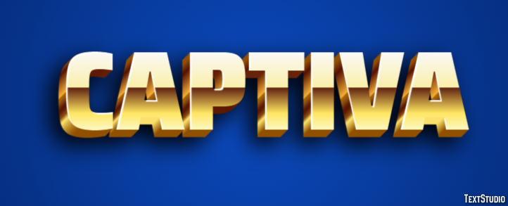 Captiva Efekt tekstowy