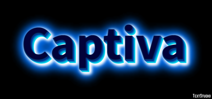 Captiva Efekt tekstowy