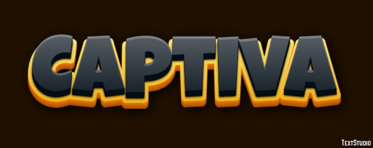 Captiva Efekt tekstowy