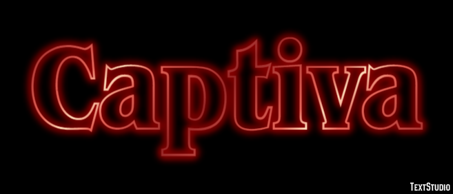 Captiva Efeito de texto