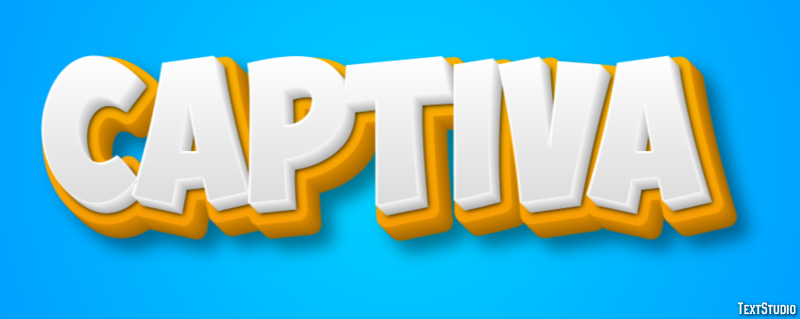 Captiva Efekt tekstowy