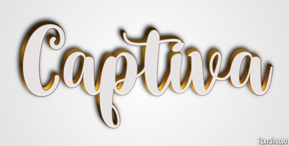 Captiva Efekt tekstowy