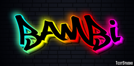 Bambi Text Effect