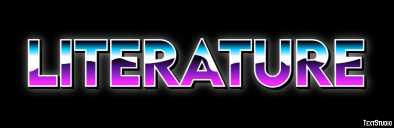 Literature Text effect