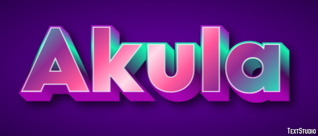 Akula Effet de Texte