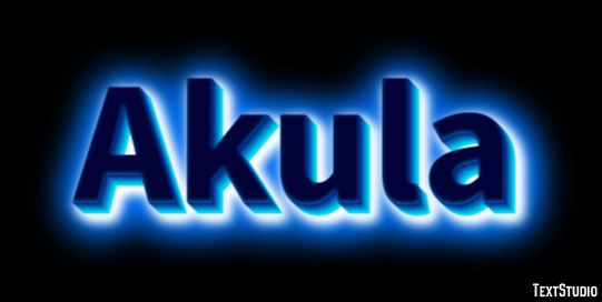 Akula Effetto testo