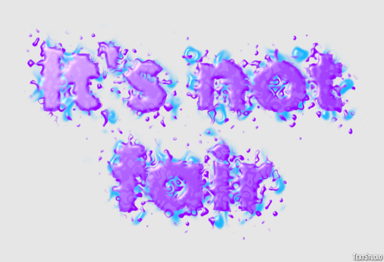 It's not fair Text Effect