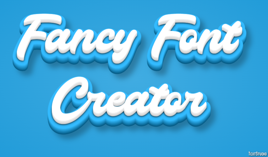 Fancy Font Creator Effetto testo