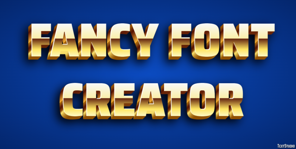 Fancy Font Creator Effetto testo