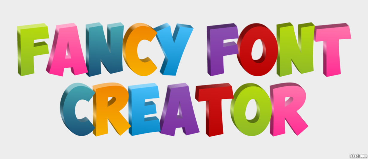 Fancy Font Creator Effetto testo