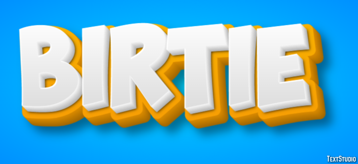 Birtie Text effect