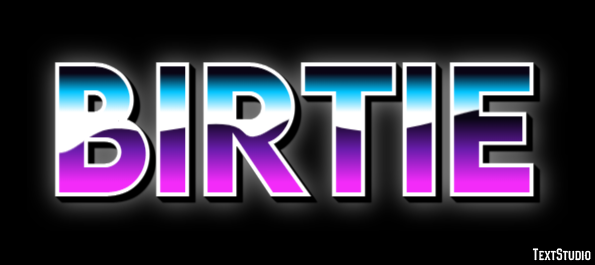 Birtie Text effect