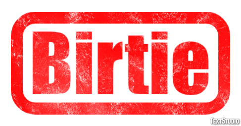 Birtie Эффект текста