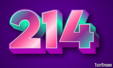 214 Text Effect