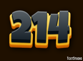 214 Text Effect