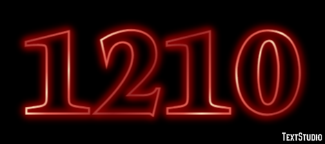 1210 Text effect