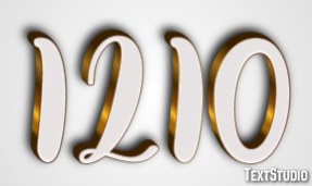 1210 Text effect